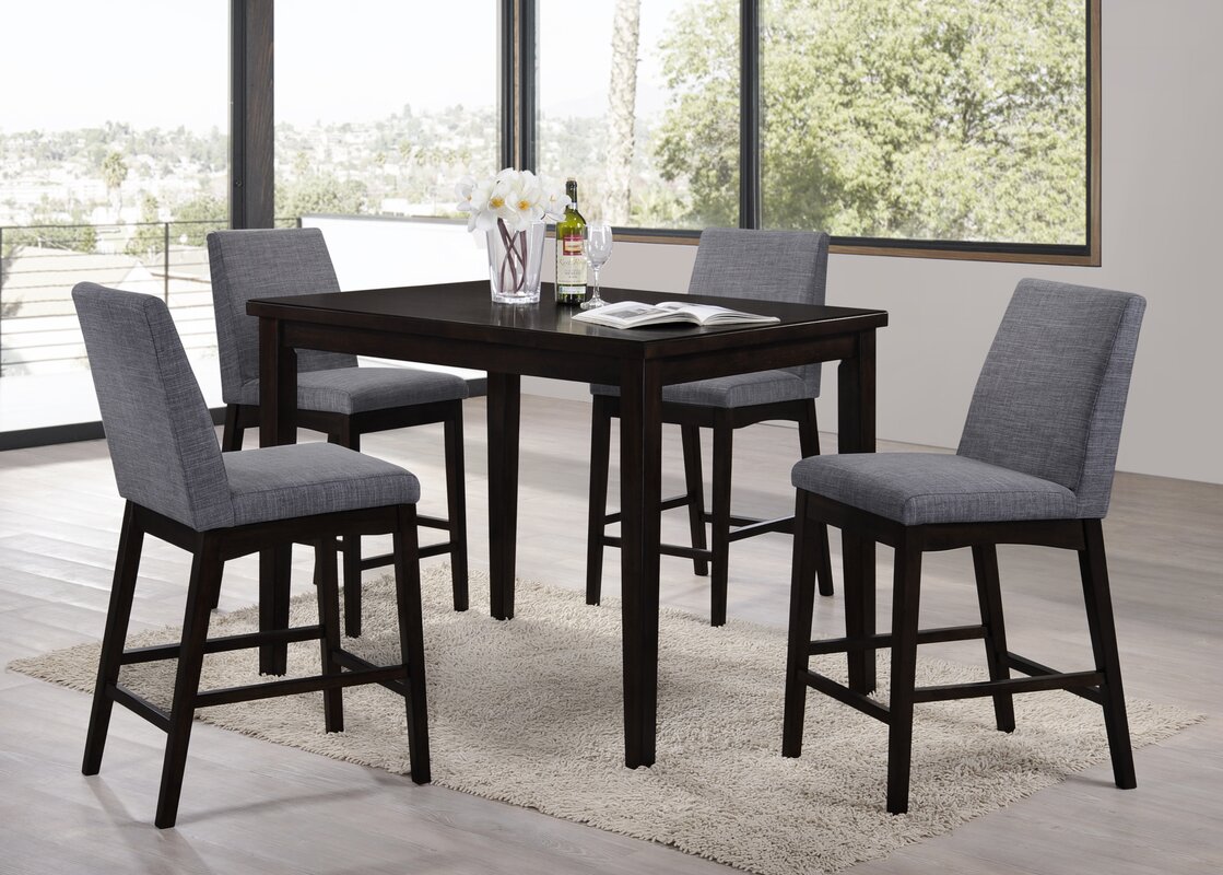 5 Piece Bar Dining Room Set